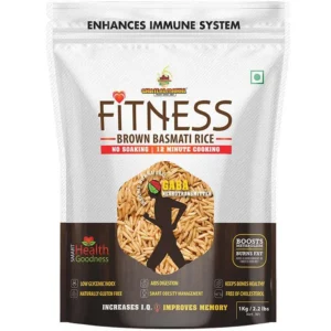 Fitness Brown Basmati Rice (Pouch), 1kg to 4 kg