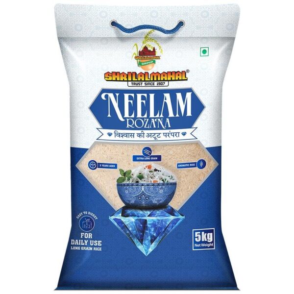 Neelam Rozana Basmati Rice, 5 Kg