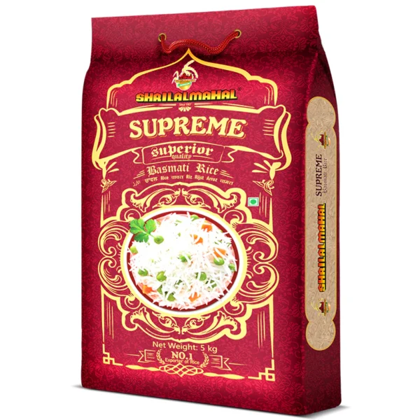 Supreme Basmati Rice, 5 Kg